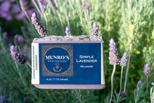 Simple Lavender Soap