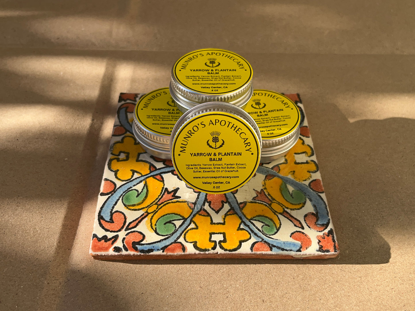 Yarrow and Plantain Balm