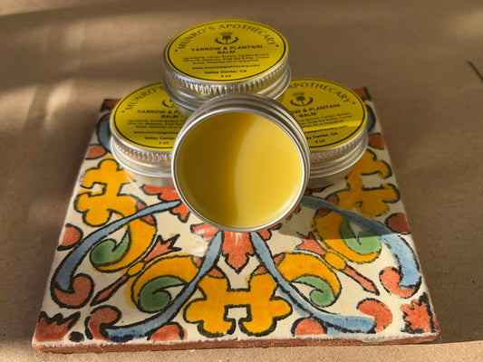 Yarrow and Plantain Balm